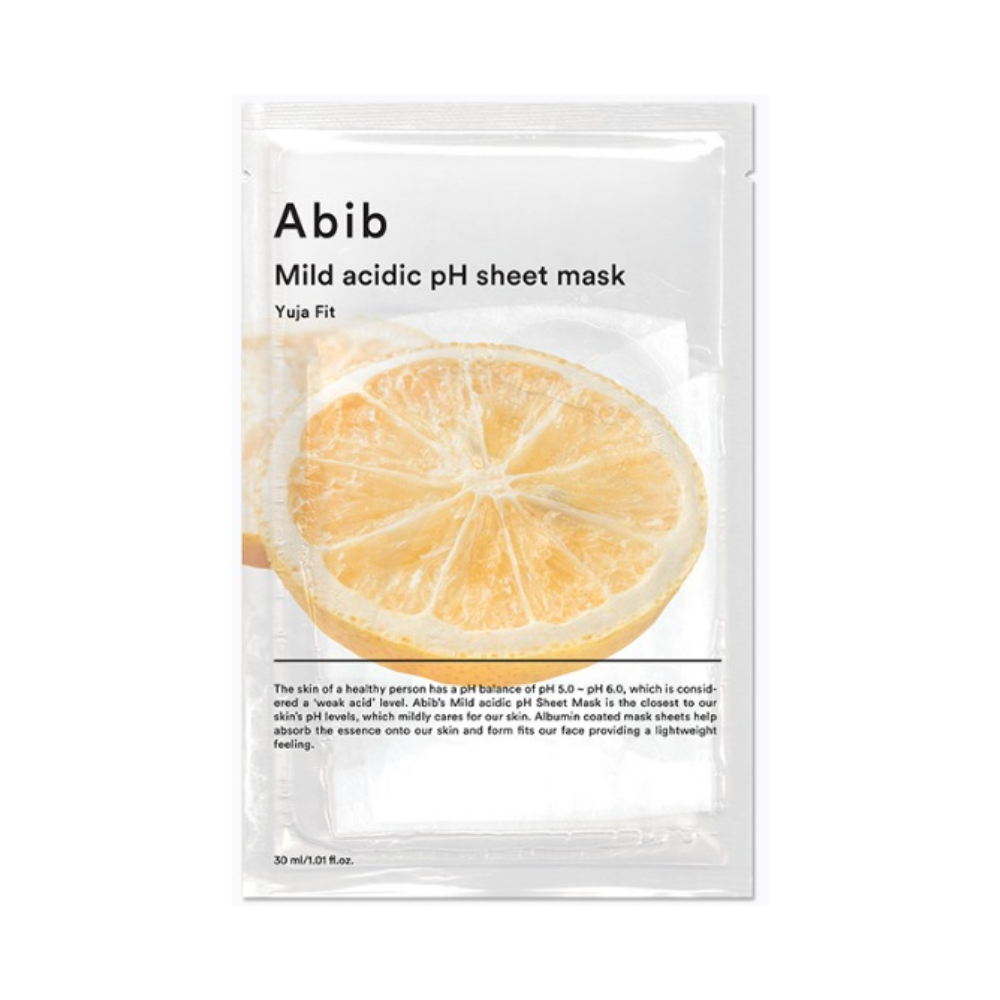 Abib Mild Acidic pH Sheet Mask Yuja Fit