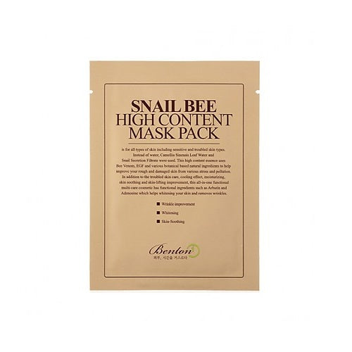 Benton Snail Bee High Content Mask