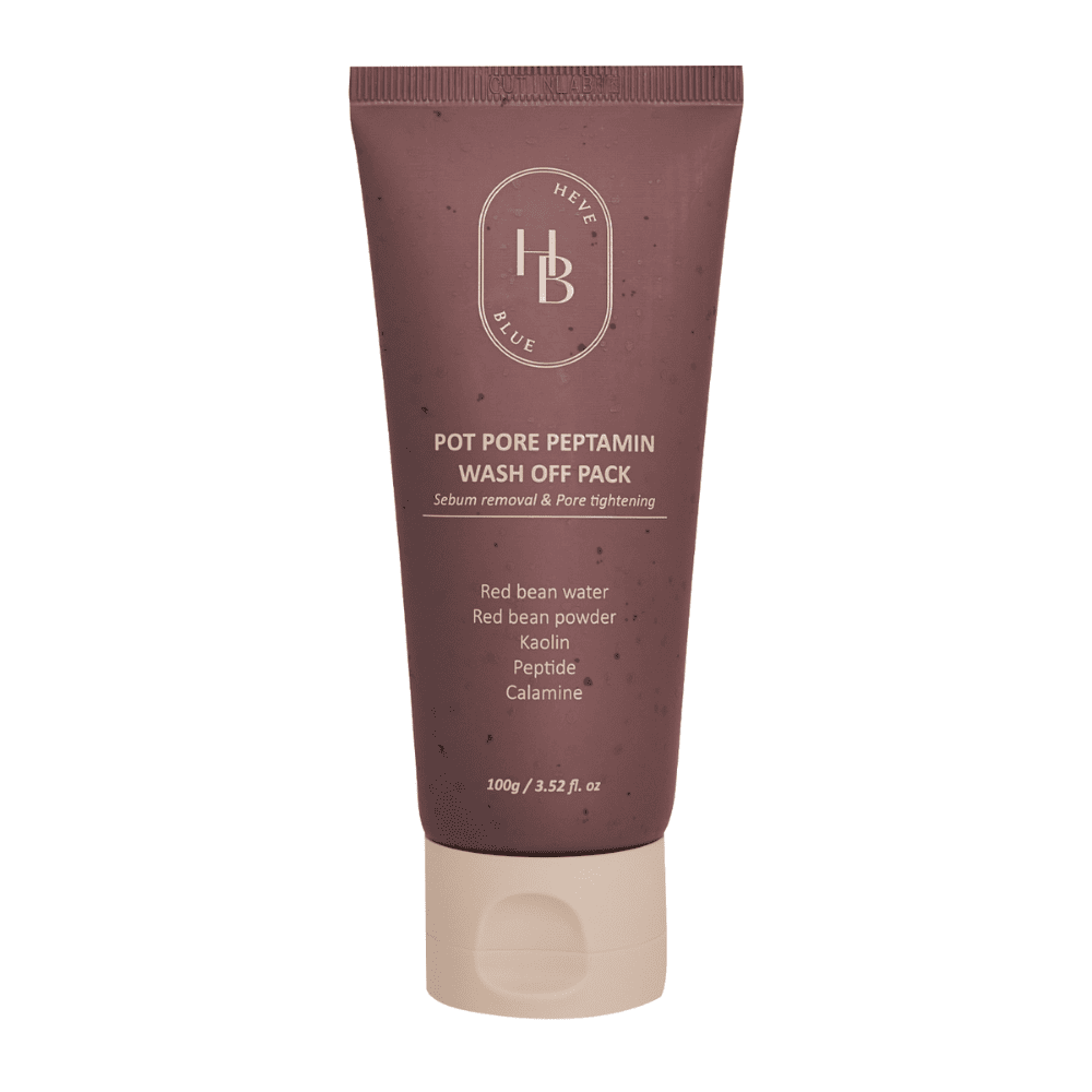 HEVEBLUE Pot Pore Peptamin Wash Off Pack