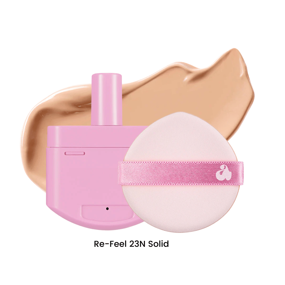 UNLEASHIA Don't Touch Glass Pink Cushion Re-Feel 23N Solid