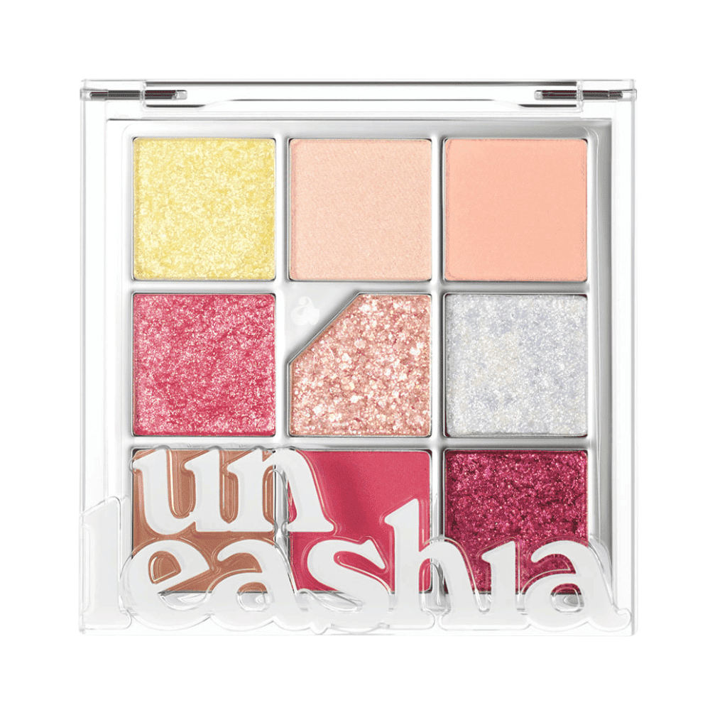 UNLEASHIA Glitterpedia Eye Palette N°7 All of Peach Ade