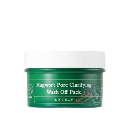 AXIS-Y Mugwort Pore Clarifying Wash Off Pack keauti korean skincare