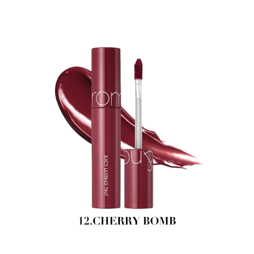 ROM&ND JUICY LASTING TINT 12.CHERRY BOMB make up korean skincare
